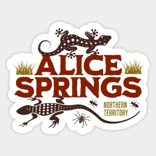 Alice Springs, Northern Territory Australia Sticker